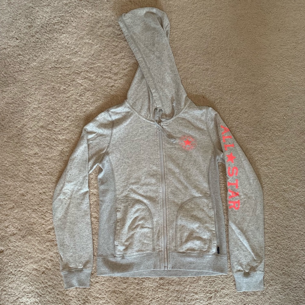 Converse gray hoodie